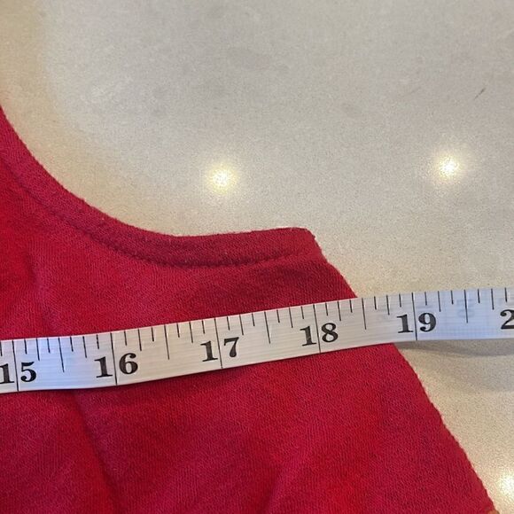 Free people women’s tank top red orange pineapples size XS-S See measurements. - Picture 3 of 7